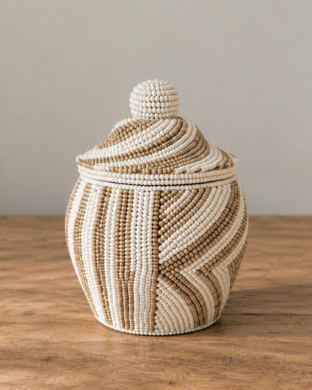 Amora - Beaded Jar