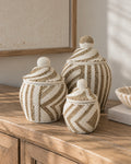 Amora - Beaded Jar