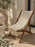 Paloma - Macramé Folding Chair