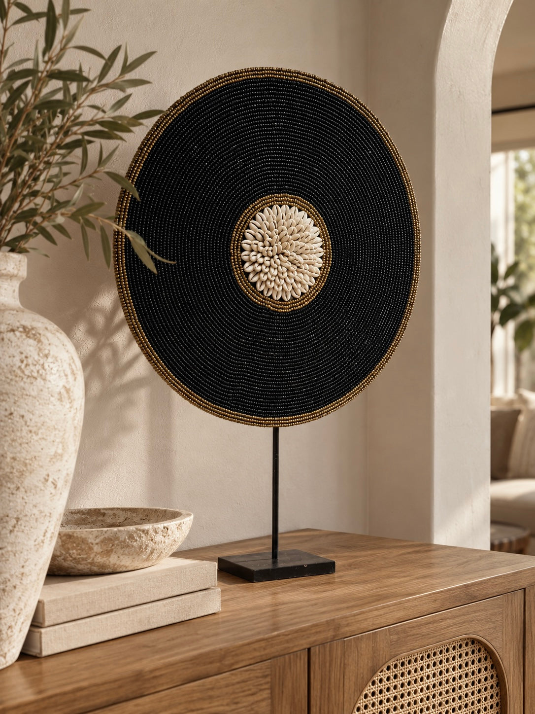 Éclipse - Beaded Table Accent
