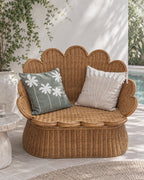Maison - Rattan Loveseat