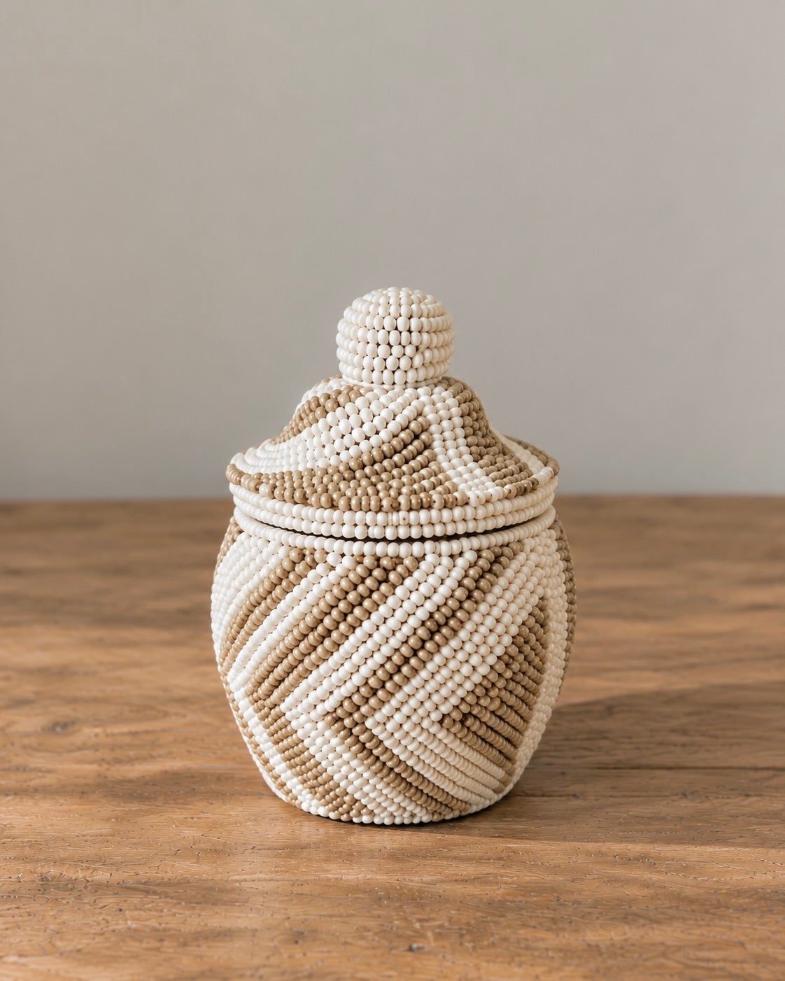 Amora - Beaded Jar